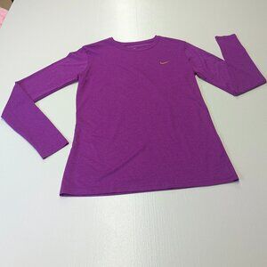 Nike Dri-Fit Size Medium Purplish Athletic Shirt